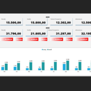 Planilha de Gastos Mensais Completa - Imagem 5